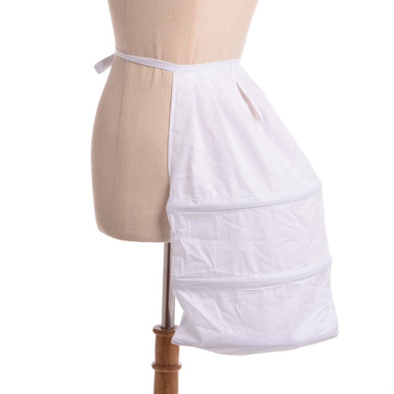BLESSUME Victorian Dress Bustle White One size - Image 2